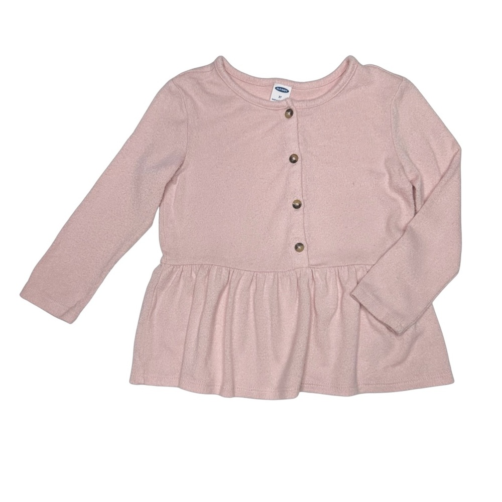 Old Navy Peplum Plush-Knit Top
